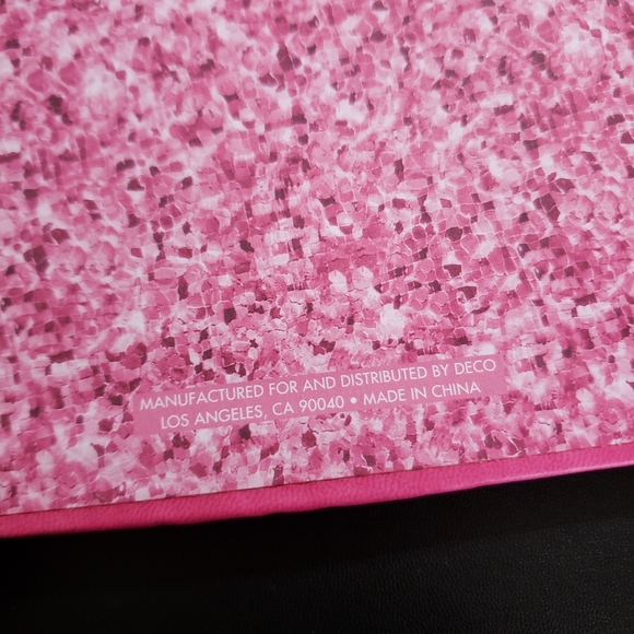 Journal pink padded Faux leatherette Cover Magneti - Picture 8 of 9